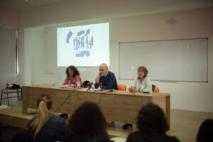 Panel de inauguración de la semana de la memoria